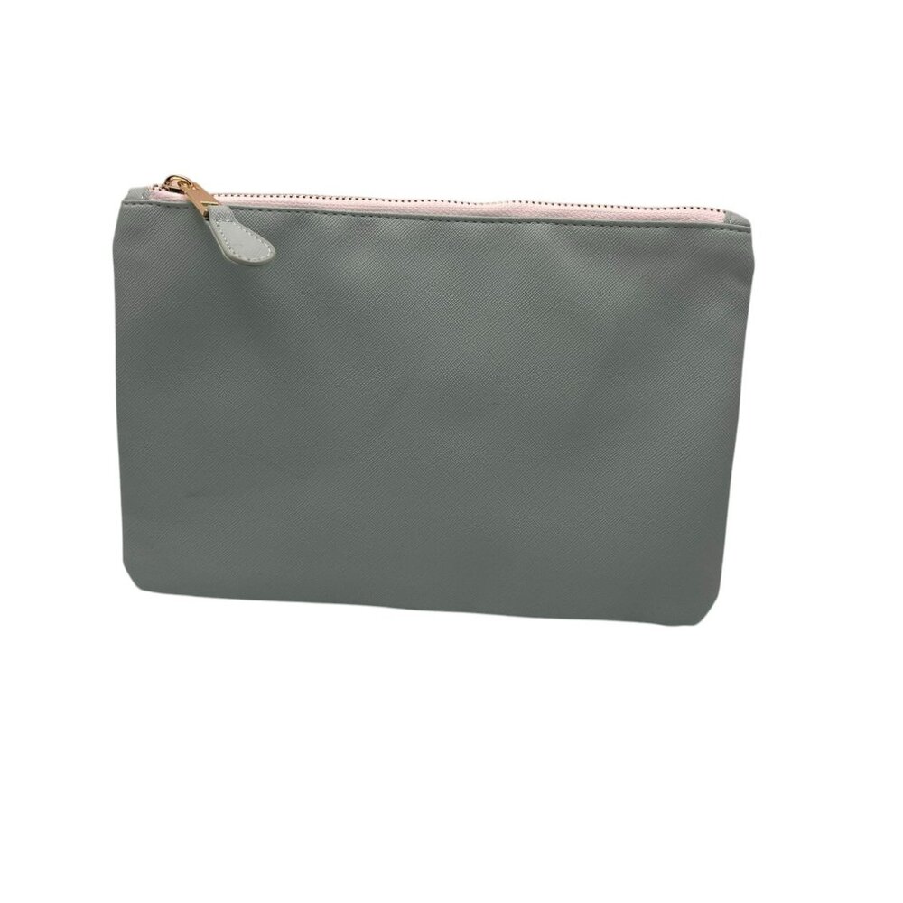 NWOT Seafoam Green Zip Around Pouch